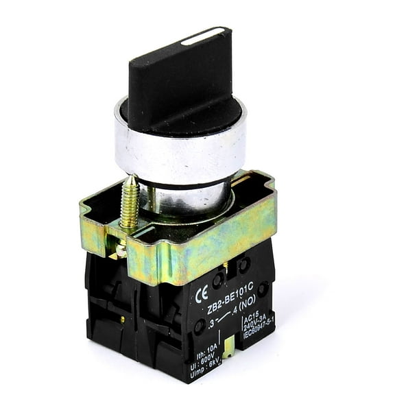 XB2-BD33 AC 600V 10A 6KV 3-Position Latching Rotary Selector Switch