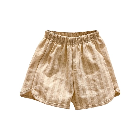 XBASW 1-6 Years Boys Girls Cotton Linen Shorts for Kids Baby Summer Thin Shorts Casual Shorts Pants for Toddler