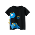 thumbnail image 1 of XBASW 1-6T Boys Cartoon T-Shirts Dinosaur Print Tees Boys Summer Cotton Tops Crewneck T-Shirts for Toddler Baby Kids, 1 of 6