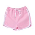 thumbnail image 1 of XBASW 1-6T Boys Girls Beach Shorts Summer Five Pants Cotton Soft Shorts for Baby Toddler Kids, 1 of 9
