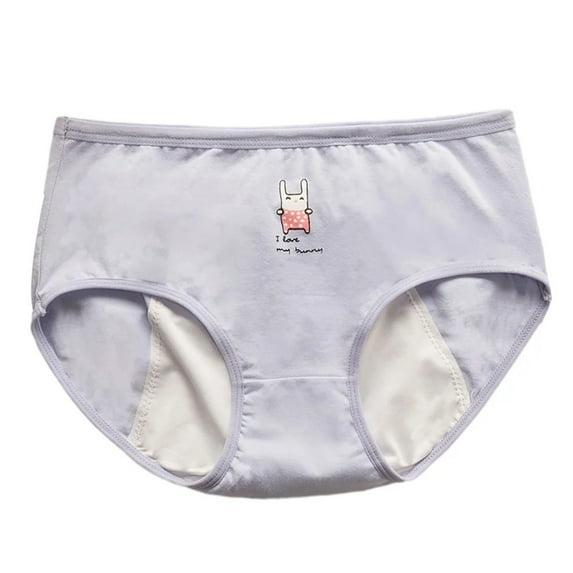 XBASW 10-16Y Girls Period Underwear for Teens Kids Elastic Triangle Panties Soft Cotton Briefs