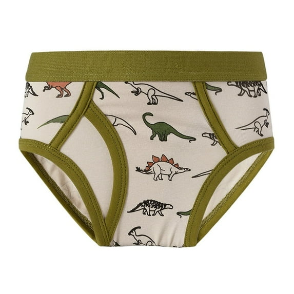 XBASW 1PCS Toddler Kids Boys' Cartoon Print Underwear Soft Briefs Baby Boys Cotton Triangle Shorts 1-12Y