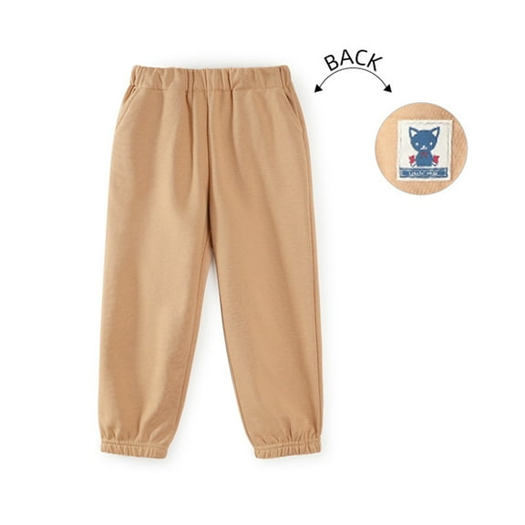 XBASW 2-12Y Boys Girls Sweatpants 100% Cotton Joggers Pants Cartoon Printing Sweat Pants Trousers for Kids Toddler