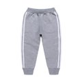 thumbnail image 1 of XBASW 3-12T Boys Sweatpants with Pockets for Toddler Kids Cotton Striped Jogger Pants Spring Fall Girls Elastic Waist Trousers, 1 of 9