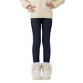 thumbnail image 1 of XBASW 3-13 Years Girls Fleece Lined Leggings for Toddler Kids Winter Warm Tights Pants Cotton Thick Trousers, 1 of 9