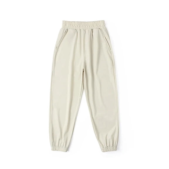 XBASW 4-12 Years Boys Girls Sweatpants Sport Jogger Pants Summer Quick-Drying Anti-Mosquito Trousers for Kids Toddler