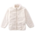 thumbnail image 1 of XBASW 4-15 Years Boys Girls Fleece Jacket for Kids Youth Sherpa Fall Winter Coat Toddler Thick Full Zip Fuzzy Outwear with Pockets, 1 of 11