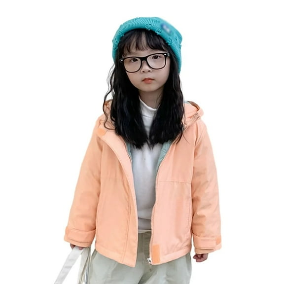 XBASW Baby Kids Hooded Puffer Jackets for Boys Girls Light Winter down Coat Warm Short Outerwear for Toddler 1-9