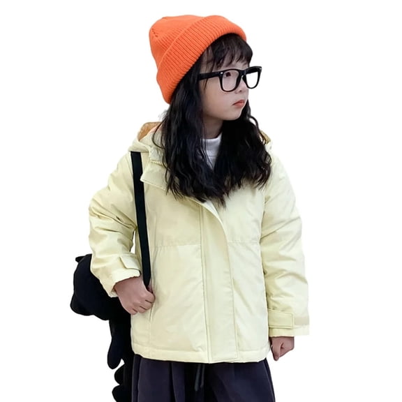 XBASW Baby Kids Hooded Puffer Jackets for Boys Girls Light Winter down Coat Warm Short Outerwear for Toddler 1-9