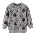 thumbnail image 1 of XBASW Baby Kids Sweatshirt Cartoon Print Sweater Autumn Spring Pullovers Tops 2-7T Boys Long Sleeve Jumper for Toddler, 1 of 9