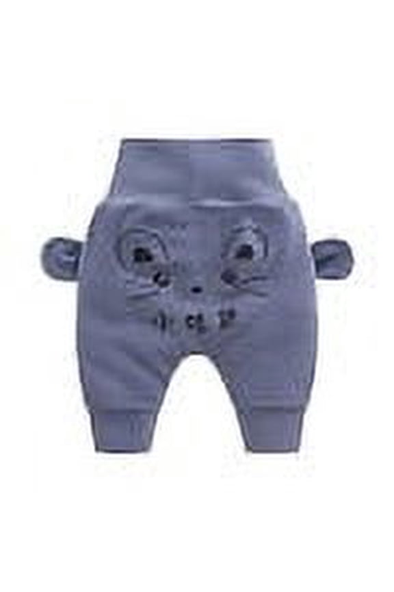 Baby Newborn Cartoon Harem Pants Spring Fall P P Pants High Waist Trousers for Girls Boys 0-3T
