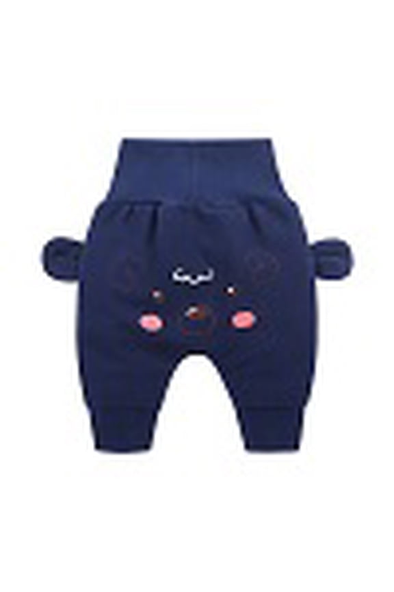 Baby Newborn Cartoon Harem Pants Spring Fall P P Pants High Waist Trousers for Girls Boys 0-3T