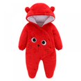 thumbnail image 1 of XBASW Baby Newborn Snowsuit One-Piece Romper Winter Coat Jumpsuit Snowsuit Bodysuit for Infant Girls Boys 0-2 Months, 1 of 6