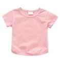 thumbnail image 1 of XBASW Baby Toddler Kids T-Shirt Cotton Short Sleeve Tee Shirt Summer Pullover Tops Outfit for Boys Girls 9 Months - 4 Years, 1 of 9
