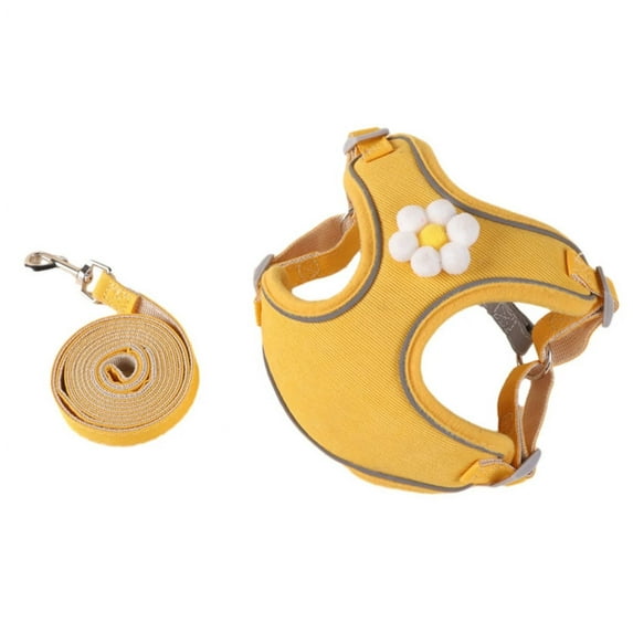 XBASW Dog Harness with Leash Set Adjustable Buckle Reflective Dog Harness for Small Medium Dog