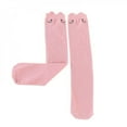 thumbnail image 1 of XBASW Girls Cartoon Thigh High Socks for Baby Newborn Non-slip Knee High Socks Girls Cotton Socks 0-3Y, 1 of 8