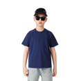 thumbnail image 1 of XBASW Kids Boys Girls Athletic Tees Shirts Unisex Youth Sweat T-Shirts Summer Dry Fit Short Sleeve Tees 7-13 Years, 1 of 9