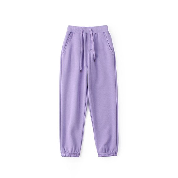 XBASW Kids Boys Girls Fleece Sweatpants for Toddler Fall Winter Sport Jogger Pants Warm Trousers with Pocket 4-11Y