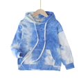 thumbnail image 1 of XBASW Kids Girls Boys Tie Dye Sweatshirt Baby Drawstring Hoodie Sweater Toddler Spring Fall Thin Pullover Shirt 3-8T, 1 of 6