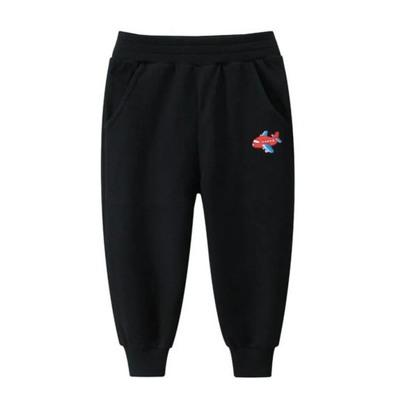 XBASW Kids Toddler Cotton Jogger Sport Pants Spring Autumn Casual Harem Trousers Cartoons Sweatpants for Boys Girls 1-9T