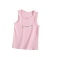 thumbnail image 1 of XBASW Kids Toddler Girls Tank Tops Camis Flower Cotton Undershirts Sleeveless Tees for 3-8 Year, 1 of 9