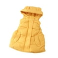 thumbnail image 1 of XBASW Kids Toddler down Cotton Vest Warm Sleeveless Coat Fall Winter Hooded Waistcoat Jackets for Boys Girls 1-7Y, 1 of 12