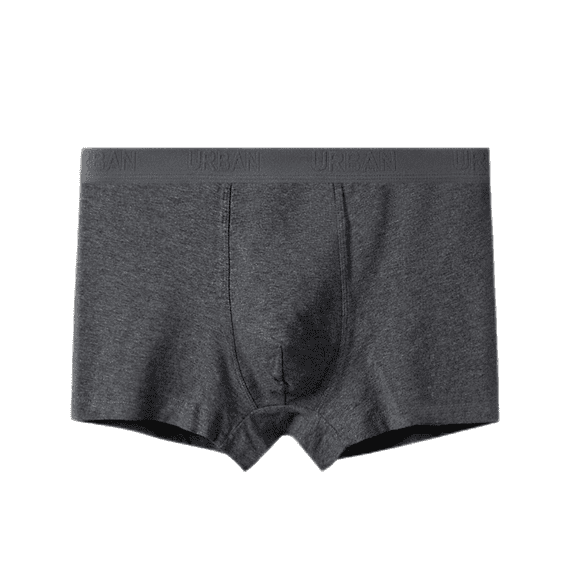 XBASW Men's Underwear Cotton Boxer Briefs Mid-Waist Breathable Undies Four Corners Shorts Panties for Mens L-4XL