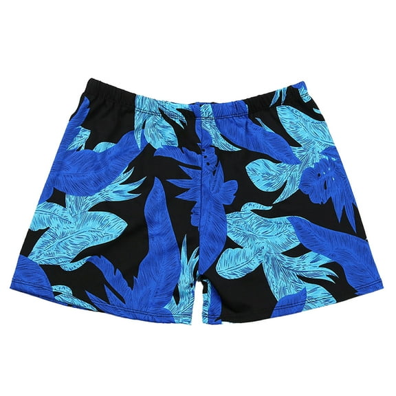 XBASW Mens Swim Trunks 5" Quick Dry Beach Swim Shorts Printed Bathing Suits with Mesh Lining