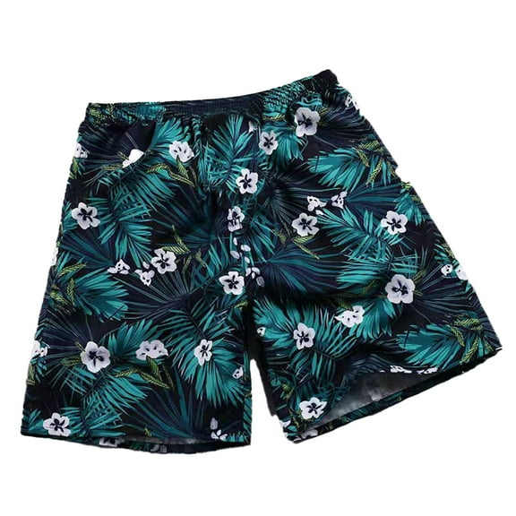 XBASW Mens Swim Trunks Beach Swim Shorts Quick Dry Hawaiian Shorts with Mesh Lining Swimwear Bathing Suit for Men L-XXL