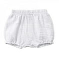 thumbnail image 1 of XBASW Newborn Toddler Baby Bloomers Girls Boys Cotton Linen Shorts Reusable Diaper Cover 0-4T, 1 of 10
