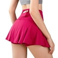 thumbnail image 1 of XBASW Tennis Skirts for Women with Back Pocket High Waisted Athletic Skirt Quick Dry Golf Skort for Workout Running S- 2 XL, 1 of 11