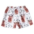 thumbnail image 1 of XBASW Toddler Baby Boys Cartoon Prints Swim Shorts Summer Swimsuits Newborn Beach Elastic Waists Swim Shorts for Boys 6M -3T, 1 of 9