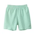 thumbnail image 1 of XBASW Toddler Baby Boys Girls Stripes Sports Shorts Summer Kids Beach Shorts Elastic Waist Sweatpants for 1 - 7 Years, 1 of 9