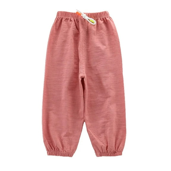 XBASW Toddler Baby Girs Boys Cotton Harem Pants Loose Bloomers Pants Spring Summer Anti-Mosquito Trousers for 6M -5T