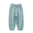 thumbnail image 1 of XBASW Toddler Baby Girs Boys Cotton Harem Pants Loose Bloomers Pants Spring Summer Anti-Mosquito Trousers for 6M -5T, 1 of 9