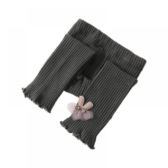 XBASW Toddler Baby Stretch Leggings for Girls Bowknot Design Footless Pants Spring Fall Tight Trousers for Girls 6M-4T