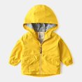 thumbnail image 1 of XBASW Toddler Boys camouflage Hooded Jacket Lined Windbreaker Lightweight Hoodie Kids Coats for 1-6T, 1 of 7