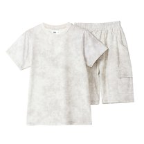 XBASW Toddler Kids Boys Sports Shorts Set Summer Short Sleeved Crewneck T-Shirt Shorts Printing Casual Outfits 4-11T