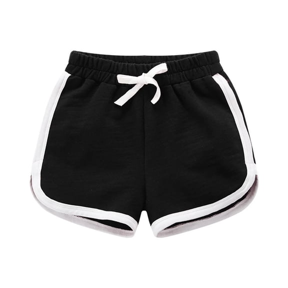 XBASW Toddler Kids Girls Boys Sports Shorts Cotton Workout Sports for Teen Unisex Summer Beach Shorts Pants 18M-16Y