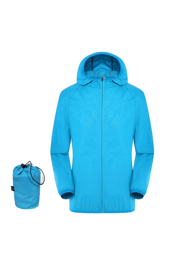 Unisex Sun Protection Jacket Women's Men Hooded Sun Shirt UV Protection Sunsuits for Spring Summer S-4XL