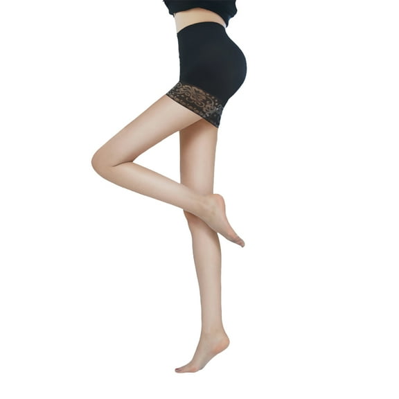 XBASW Women's Control Top Sheer Toe Panty Hose Women's Sheer Tights ,Lightweight, Comfortable, Perfect Fit