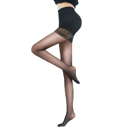 XBASW Women's Control Top Sheer Toe Panty Hose Women's Sheer Tights ,Lightweight, Comfortable, Perfect Fit