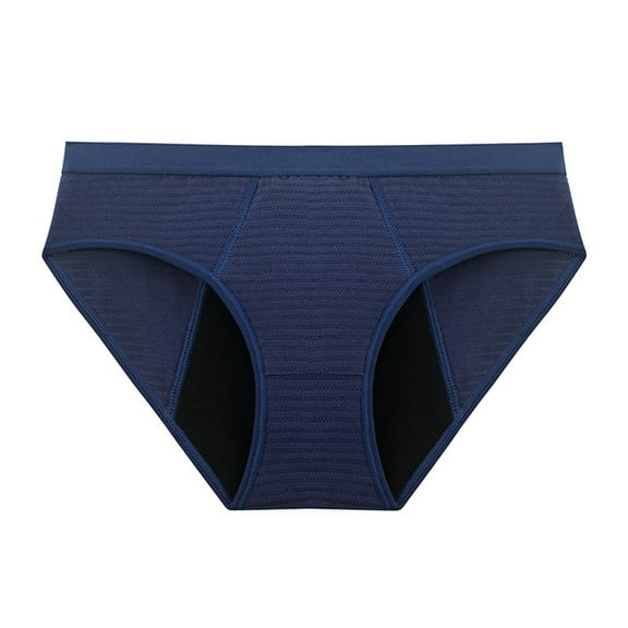 XBASW Womens Menstrual Period Underwear Cotton Leak Proof Panties Postpartum Protective Briefs S-XXL