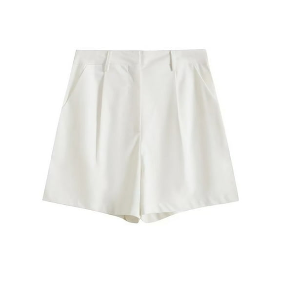 XBASW Womens Summer Linen Shorts High Waist Wide Leg Shorts with Pockets for Women's XS -XL