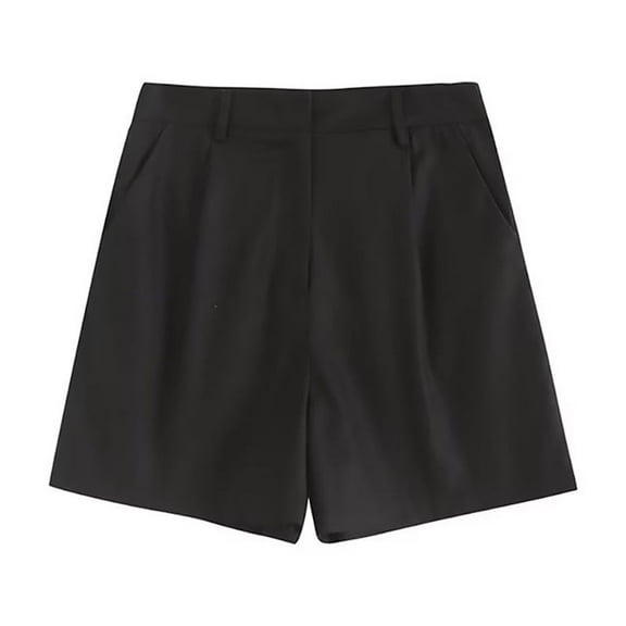 XBASW Womens Summer Linen Shorts High Waist Wide Leg Shorts with Pockets for Women's XS -XL