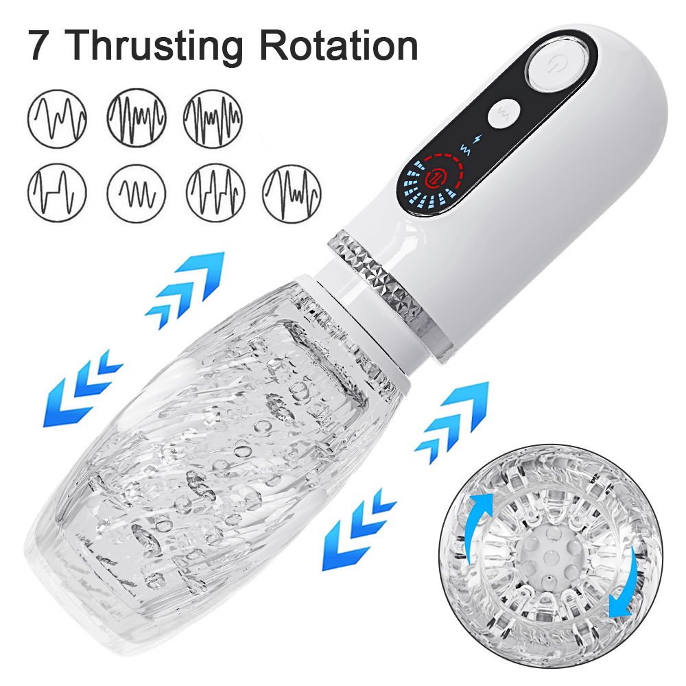 XBONP Automatic Male Masturbators Sex Toys for Men with 9 Thrusting &  Vibrating Modes, Waterproof Stroker Adult Toy for Self-Pleasure Masturbation  - Walmart.com