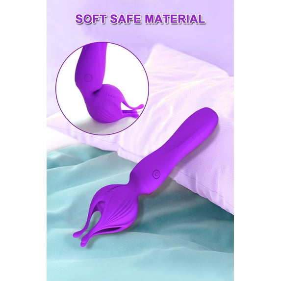 XBONP Powerful Toys Dildo Vibrator G-Spot Massager Adult Sex Toys for Women, Purple