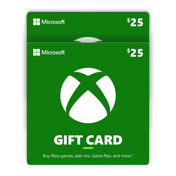 XBOX $50 Gift Card Multi-Pack [Digital]