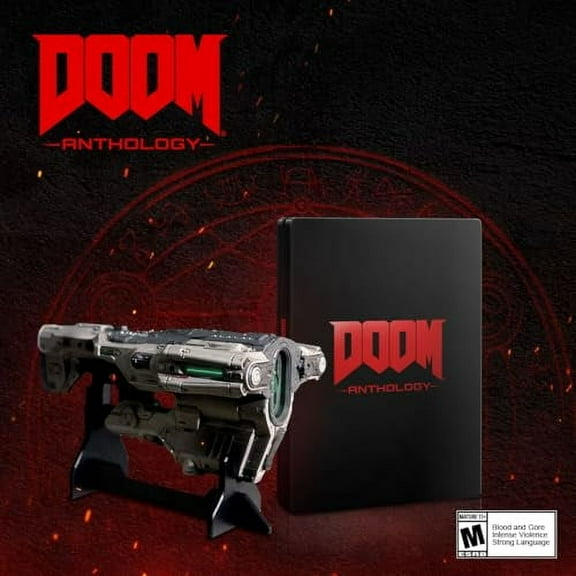 XBOX DOOM ANTHOLOGY  PLAYSTATION 4 AND PLAYSTATION 5 EP2-14879 - BLACK/GRAY