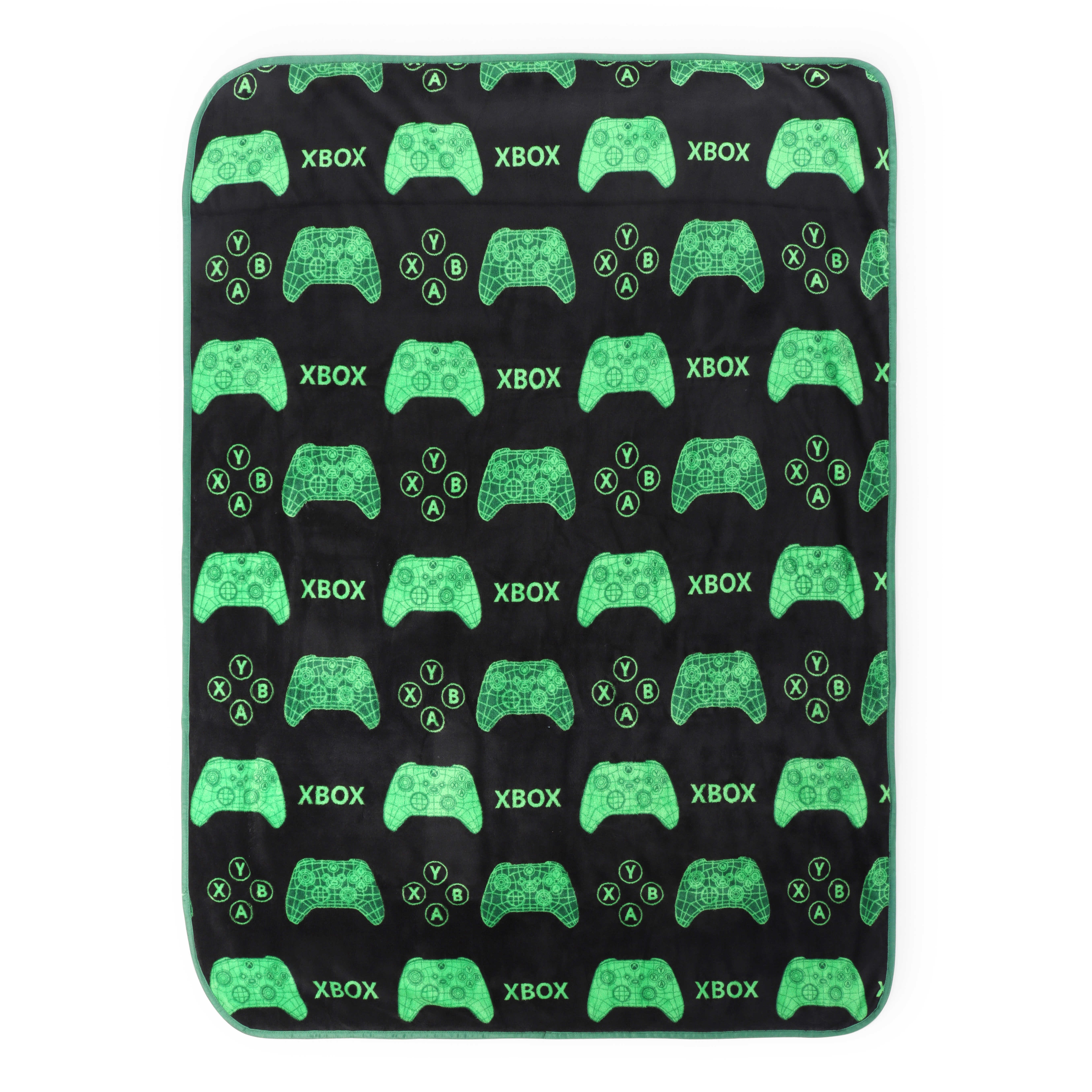 XBOX Kids Throw Blanket, 3D Hardware, Soft Coral Fleece, Multicolor, 46"x60"